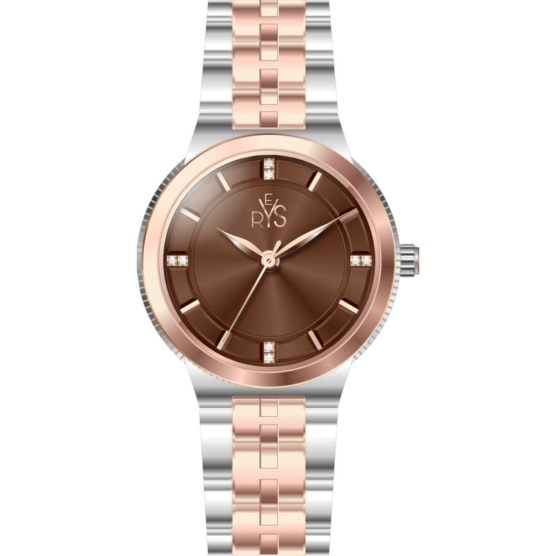 REYS WATCH WATCH FOR WOMEN BROWN DIAL R2057-TRC