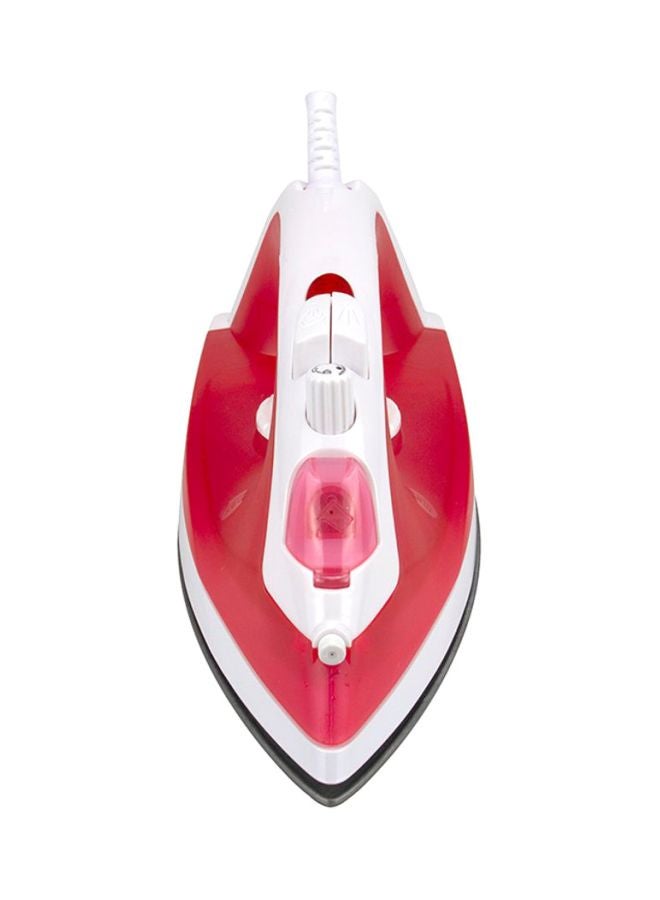 SONASHI Steam Iron - Non-Stick Coated Soleplate with Steam | 3 Modes - Burst Steam, Spray, Dry Iron | With 100% Active Steam Holes 140 ml 1600 W SI-5077T Red/White - Image 4