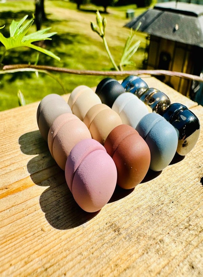 VALUEVIBES دبابيس حجاب مغناطيسية - قوية، مضادة للحساسية، وأنيقة، مجموعة إكسسوارات مثالية لتثبيت الأوشحة والشالات (مجموعة من 12 قطعة، متعددة الألوان) - Image 3