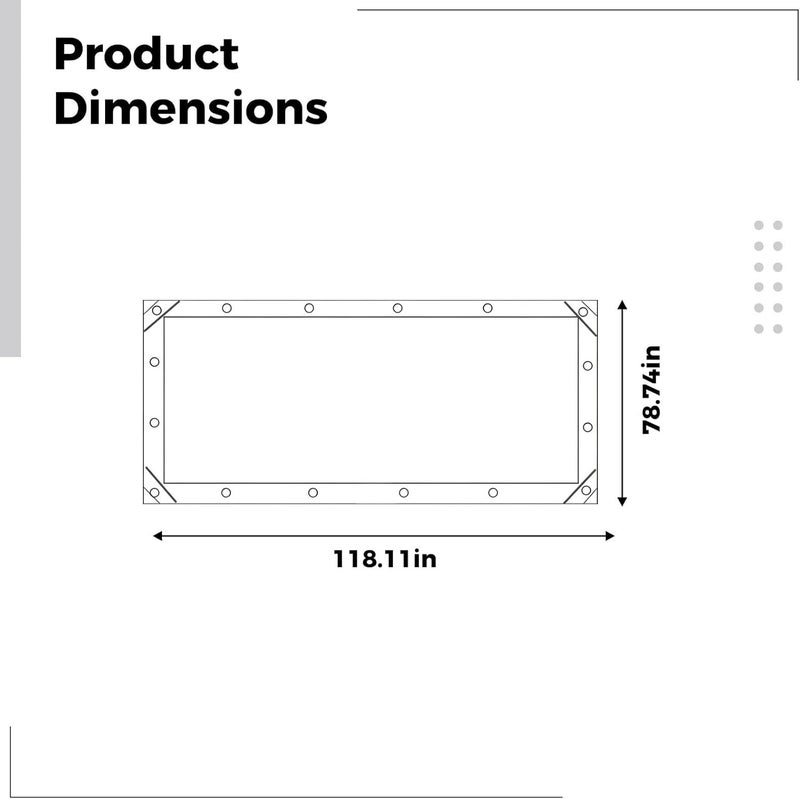 2 M X 3 M Black Garden Shade Cloth, Pe Sunblock Netting With Reinforced Edges And Grommets For Patios - Image 5