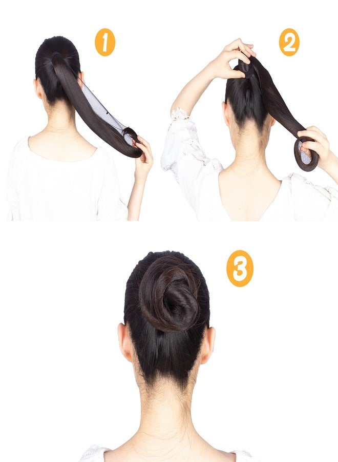 Askuang 50PCS Hair Net 20 Inches Invisible Elastic Edge Mesh Hair Nets for Ballet Bun, Women Sleeping, Food Service, Short Wig Package,Individual Packing Hairnet 50cm (Black) - Image 3