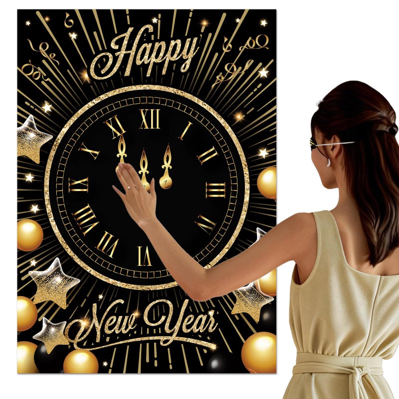 WEEPA New Years Eve Game 2026 Happy New Years Eve Countdown Clock Games Party Decorations Supplies - Image 3