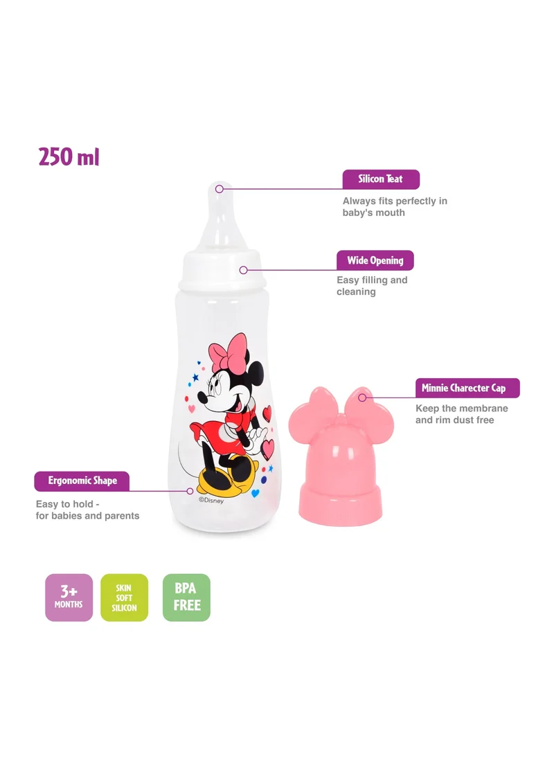 Disney Minnie Mouse Baby Feeding Bottle 3 Months  250Ml 80Z