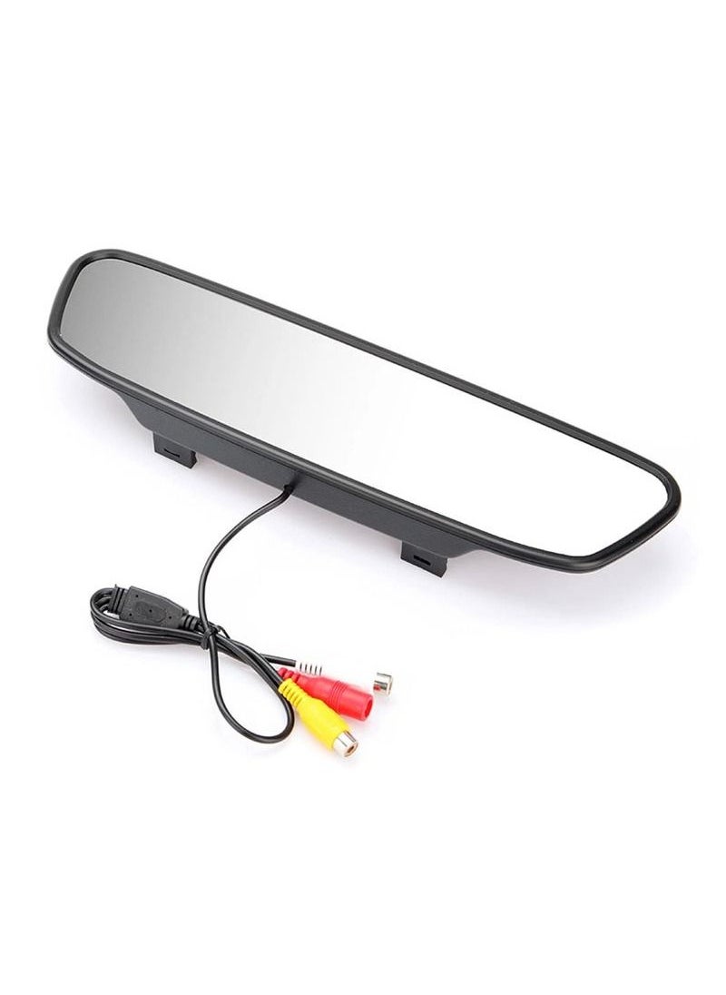 SPIDER - New Spider Plus Car Rear View Mirror Digital TFT LCD Color Monitor DVR - 4.3" PAL/NTSC Compatible, Auto  When Reversing-PD-439B - Image 1