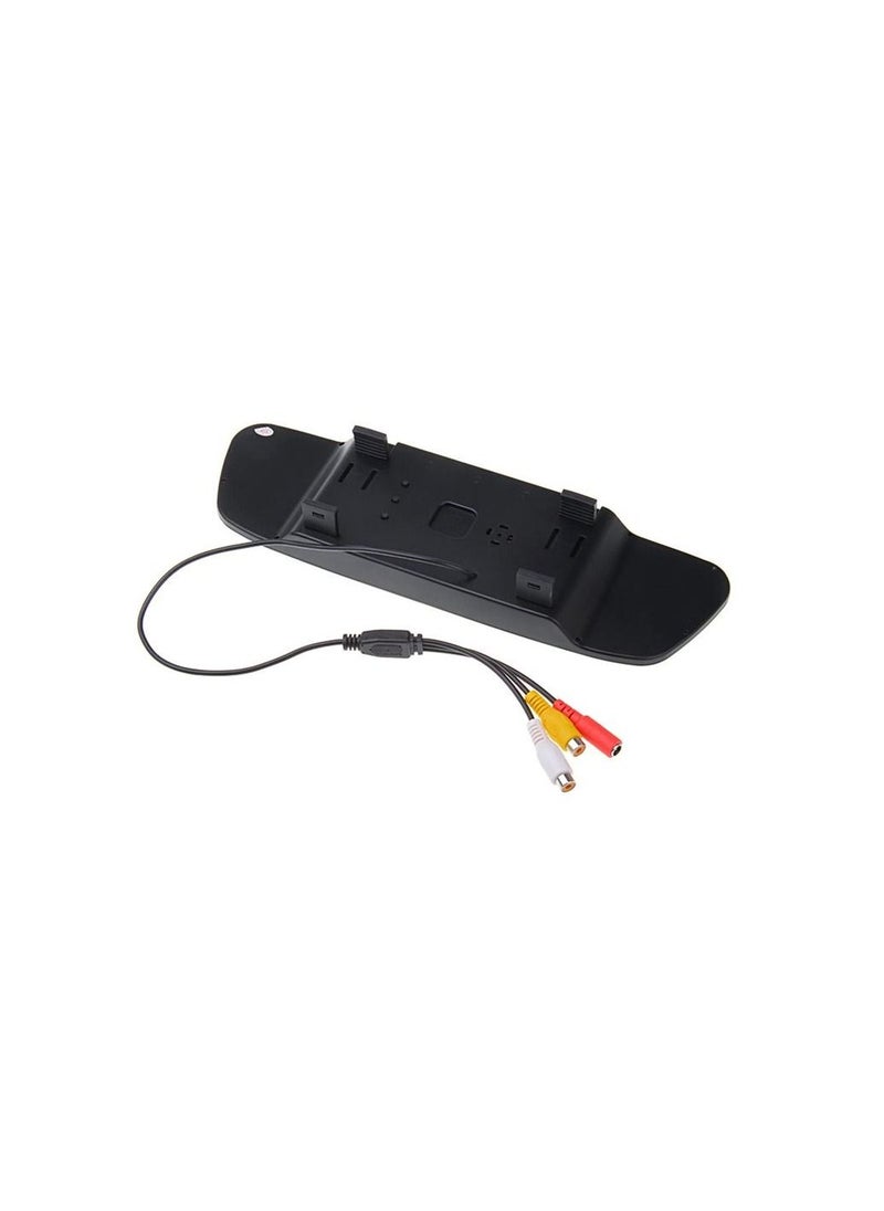 SPIDER - New Spider Plus Car Rear View Mirror Digital TFT LCD Color Monitor DVR - 4.3" PAL/NTSC Compatible, Auto  When Reversing-PD-439B - Image 1