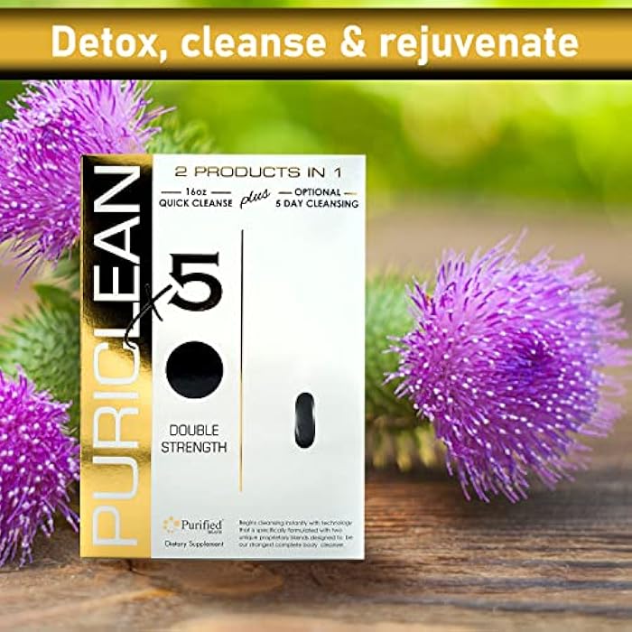 wellgenix بوريكلين X5 منظف كامل للجسم 2 في 1 ديتوكس - دعم تنظيف مزدوج القوة - ديتوكس لمدة 5 أيام لطرد السموم - 20 كبسولة + 1 كبسولة سريعة ناعمة (عبوتان)  - Image 4