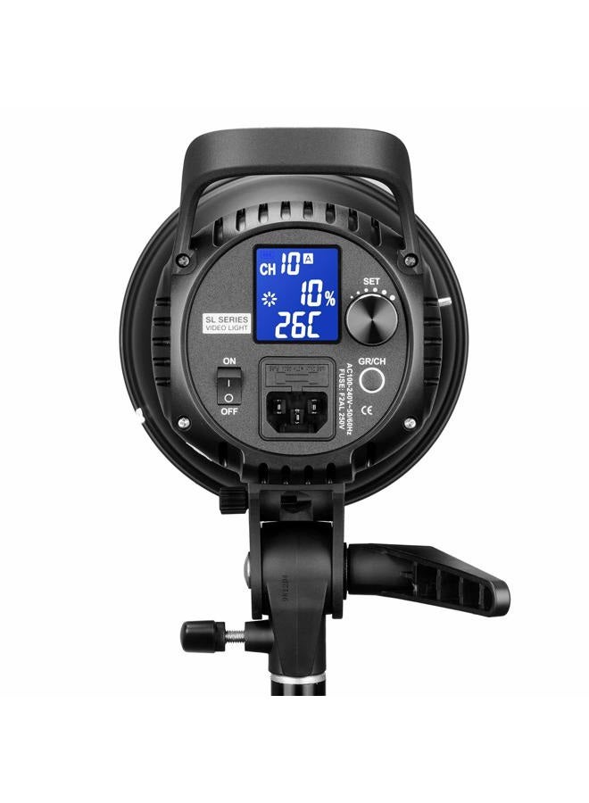 Godox Godox SL60W Kit with Soft Box Softbox (Special Design for SL-60W) 5600K Studio Continuous LED Video Light Lamp 5600K Bowens Mount for Video Recording,Wedding,Outdoor Shooting  - Image 5
