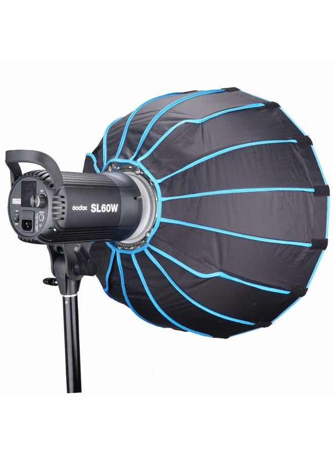 Godox Godox SL60W Kit with Soft Box Softbox (Special Design for SL-60W) 5600K Studio Continuous LED Video Light Lamp 5600K Bowens Mount for Video Recording,Wedding,Outdoor Shooting  - Image 3