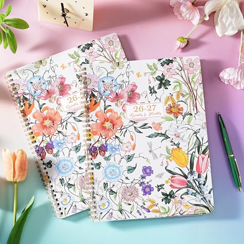Lortarl Planner 2026-2027 - 2026-2027 Planner Weekly and Monthly from Jul. 2026 - Jun. 2027, Academic Planners with Colorful Tabs and Inner Pocket, 8.5" x 11" - Image 2