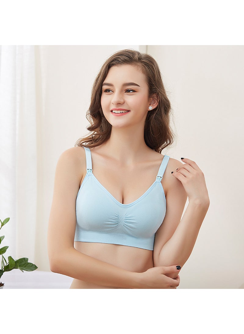 Generic - Maternity Nursing Bra Large Size No-Wire Skin color - Image 1