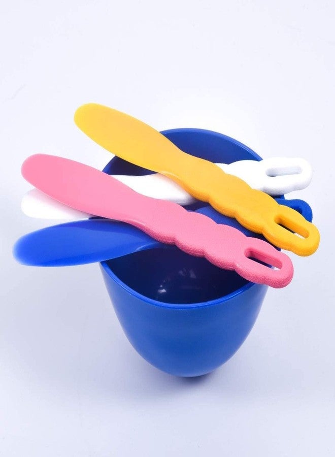 EustomA 3Pcs Flexible Rubber Mixing Bowls Rubber Plastic Spatulas for Alginate and Plaster Materials + 3PCS Mixing Spatulas - Image 2