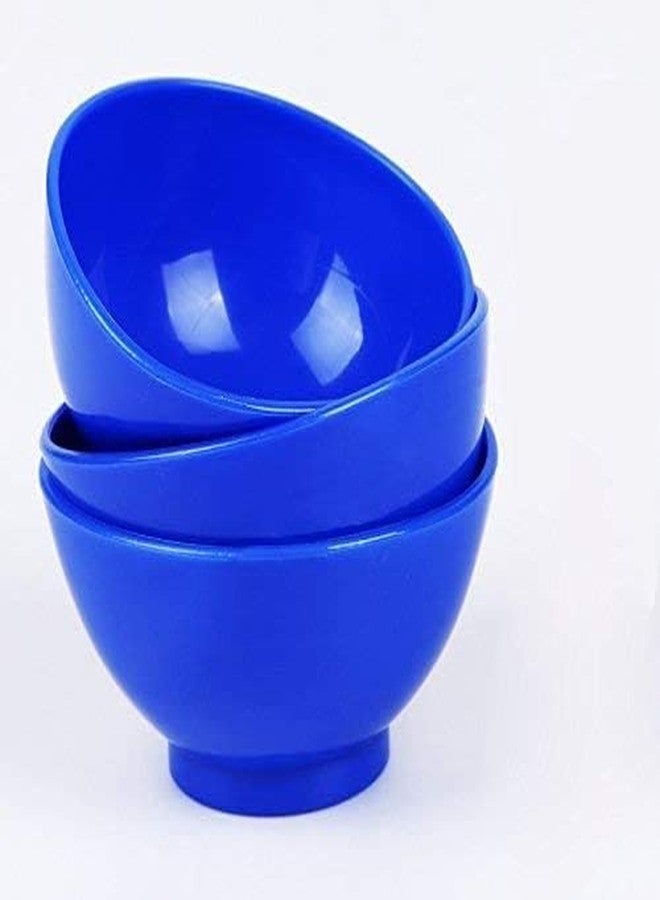 EustomA 3Pcs Flexible Rubber Mixing Bowls Rubber Plastic Spatulas for Alginate and Plaster Materials + 3PCS Mixing Spatulas - Image 5