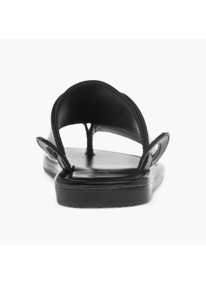 LBL by Shoexpress Boys Textured Slip-On Arabic Sandals  - Image 4