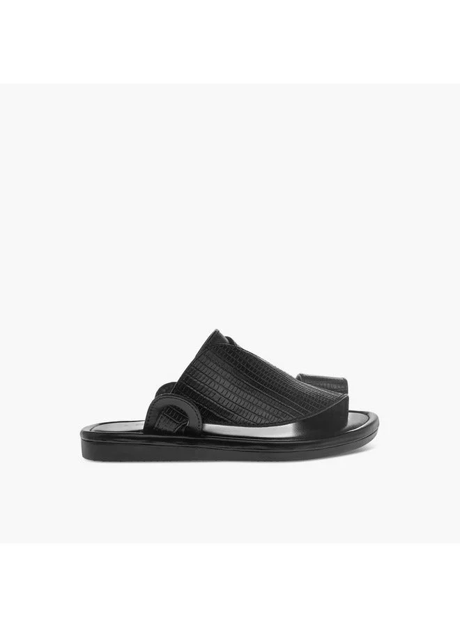 ال بي ال من شو اكسبرس صنادل عربية ولادي سهلة الارتداء بنقوش