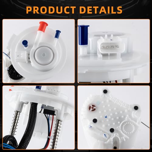 DIRBOERF Electric Fuel Pump Assembly Compatible With Chrysler 200 2015-2016 Jeep Cherokee 2014-2016 Dodge Dart 2013-2016 L4 2.0L 2.4L Replaces E7280M SP7224M FG1560 - Image 2