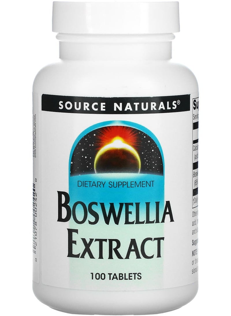 Source Naturals Boswellia Extract, 100 Tablets