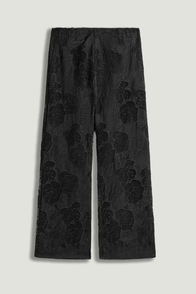 Nocturne  Printed Relaxed Straight-Leg Pants for Women | Best Price UAE