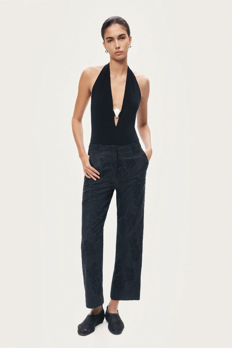 Nocturne  Printed Relaxed Straight-Leg Pants for Women | Best Price UAE