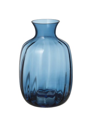 Elegant Blue Ceramic Vase with Glossy Finish Perfect for Fresh or Artificial Flowers Adds a Stylish Touch to Any Room Décor 21cm - pzsku/Z301E7723318E929F8695Z/45/_/1721308462/a5a8f006-503f-4189-ae4d-7589814753c8