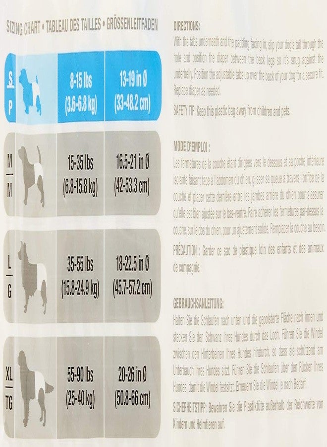 Dogit Disposable Diapers, X-Large, 12-Pack - Image 5