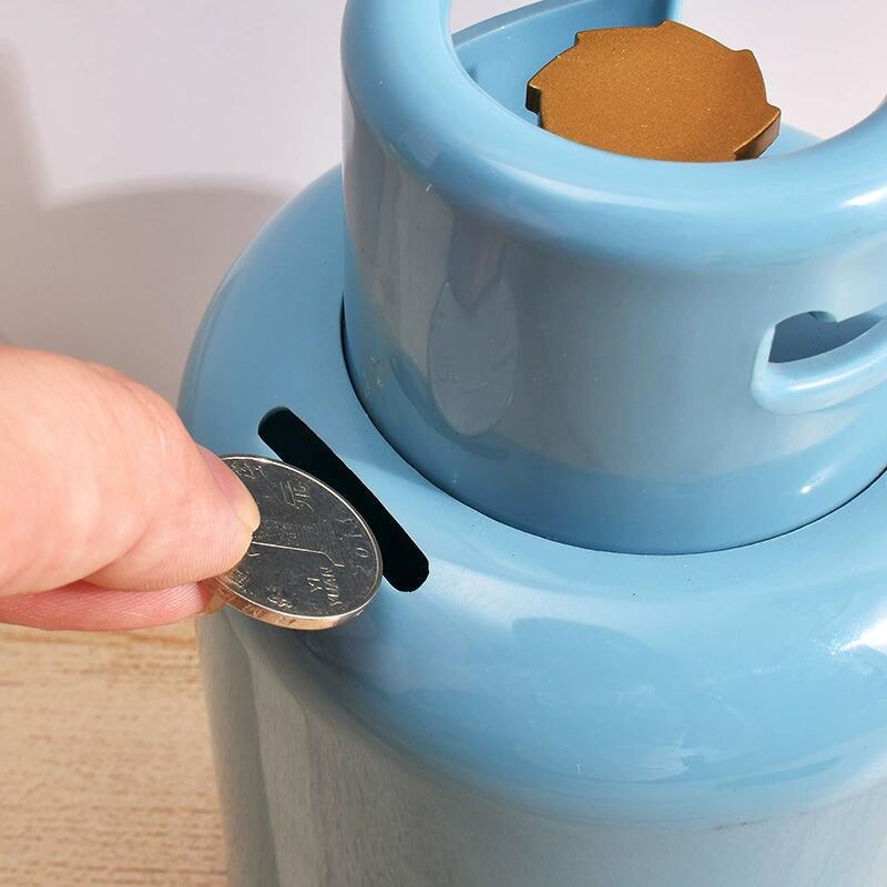 Creative Children's Day Gift Large Simulation Gas Tank Piggy Bank Personalized Fun Fire Extinguisher Piggy Bank Gift(Gas tank-small red) - Image 4