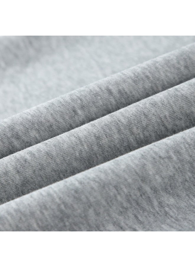 Annil Kids Boys Girls Knit Pants Simple Fashion Versatile Fleece Lined Loose Stretch Straight Leg Casual Style - Image 2