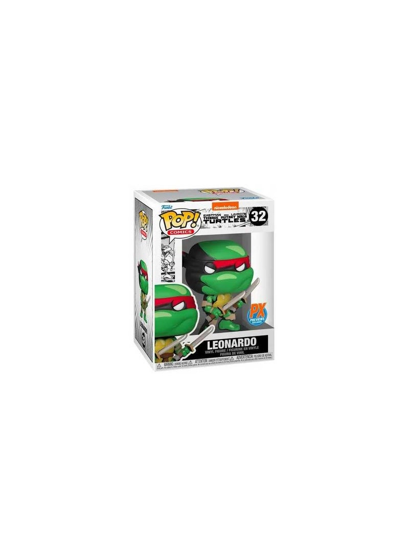 Funko Pop! Comics Teenage Mutant Ninja Turtles: Leonardo Previews Exclusive Vinyl Figure
