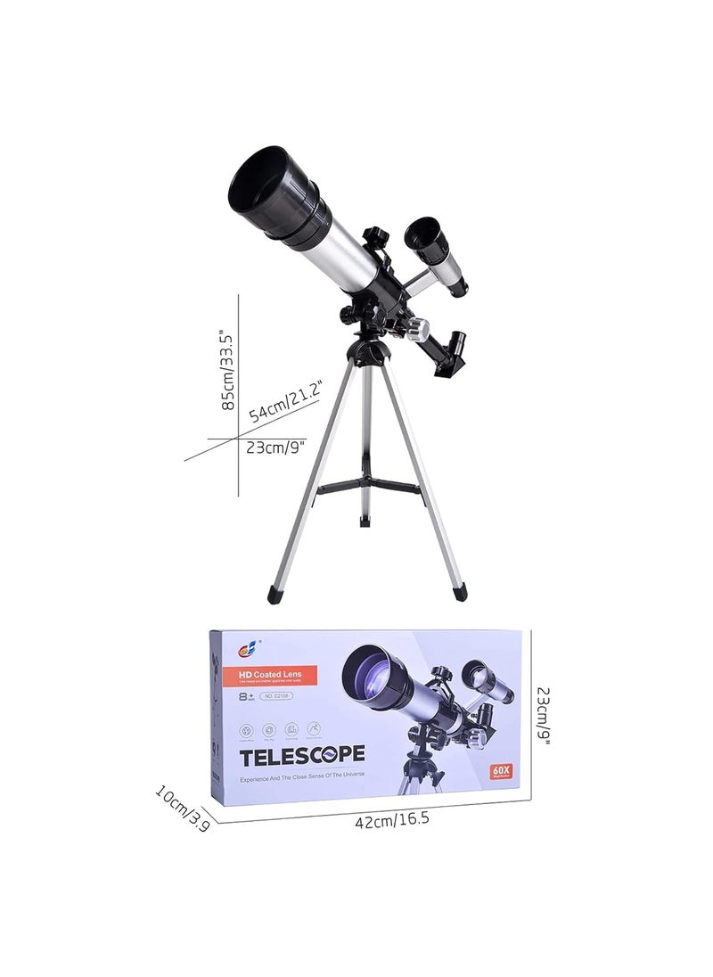 FunBlast FunBlast Telescope for Kids Telescope for Astronomy Kids Telescope Outdoor 60 X Zoom Astronomical Telescope with Tripod 360 19mm HD Coated Lens Telescope for Beginner Kids  - Image 2