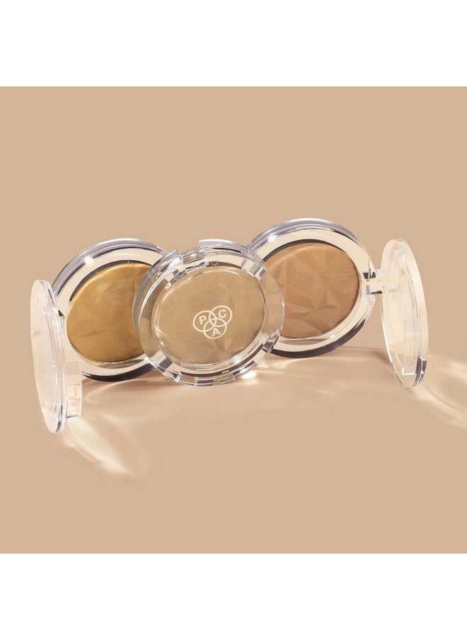 PAC - Killer Glow Highlighter For Face Makeup With Radiant & Metallic Finish Full Coverage Highly Pigmented Lightweight Flawless Shimmer Glow Blendable & Long Lasting For All Skin Type Old Rose - Image 1