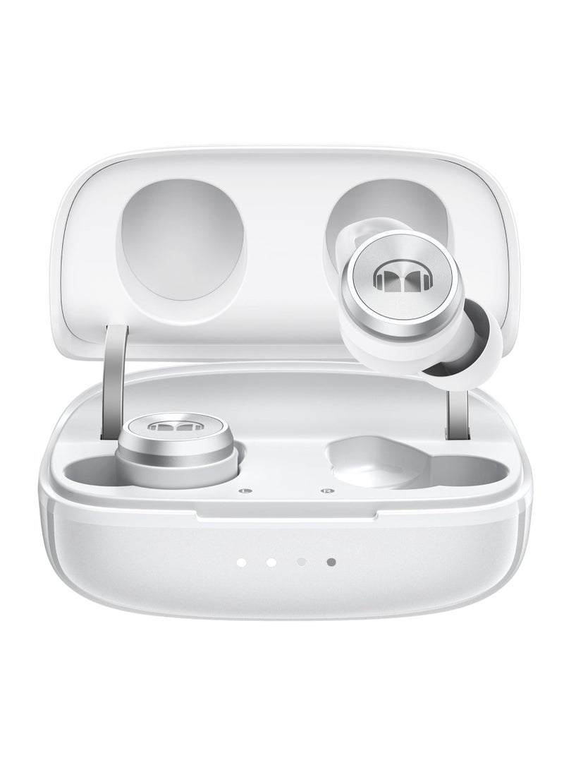 Monster Clarity 101Plus AirLinks Wireless Earbuds, Bluetooth 5.3 in-Ear Headphones with Charging Case, Stereo Earphones Deep Bass Sound, 28H Long Playtime, Water Resistant Design for Sports - Image 1