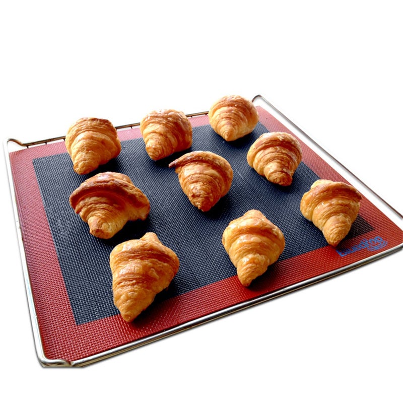 BLUE DROP Bluedrop Silicone Bread Baking Mat Non Stick Oven Liner Perforated Steaming Mesh For Half Sheet Size Cooking Sheet 11-4/5" x 15-3/4" - Image 5