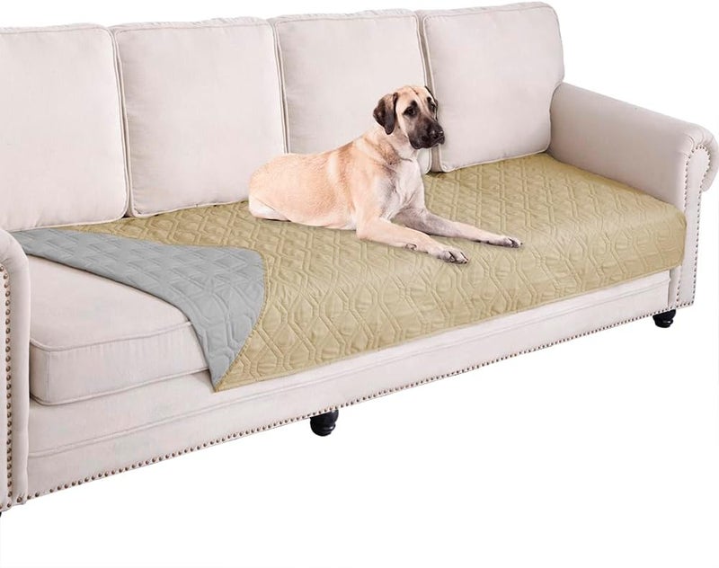Waterproof Dog Bed Cover Pet Blanket for Furniture Bed Couch Sofa Reversible - Image 1