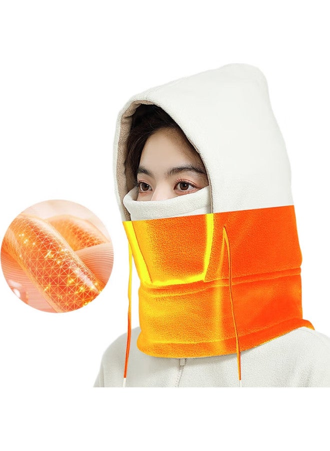 PEAK Winter Balaclava Ski Face Mask Electric Motorcycle Riding Windproof Warm Fleece Face Guard Neck Gaiter Cold-Proof Hat For Men And Women - Image 3