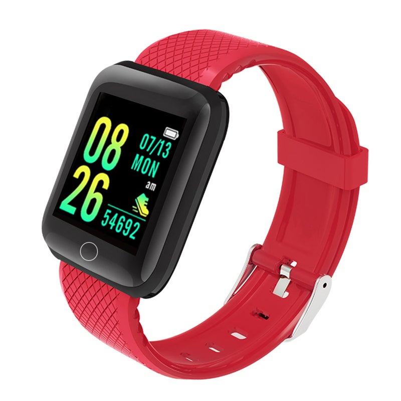 Smart Bracelet with 1.44 Inches TFT Screen Watch Heart Rate Blood Pressure Blood Oxygen Monitoring Multi-Sport Mode BT Watch IP67 Waterproof Two-way Lookup Wristband for Men Women - Image 1
