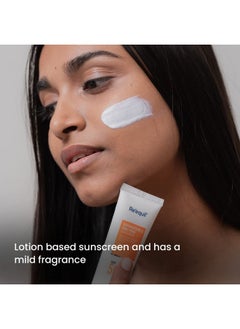 RE' EQUIL Oxybenzone and OMC Free Sunscreen For Oily, Sensitive & Acne Prone Skin, SPF 50 PA+++ - 50g  - Image 5