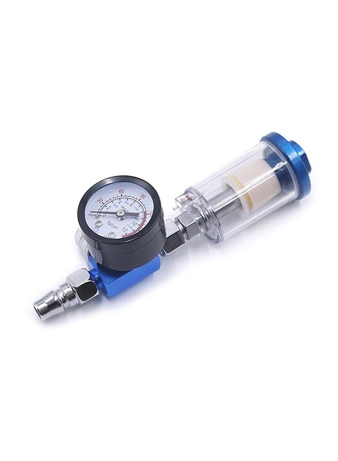 Pneumatic Spray Gun Air Regulator with Water Trap Filter and Oil Separator Divisible - Image 1