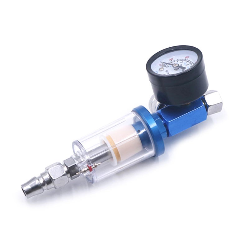 Pneumatic Spray Gun Air Regulator with Water Trap Filter and Oil Separator Divisible - Image 5