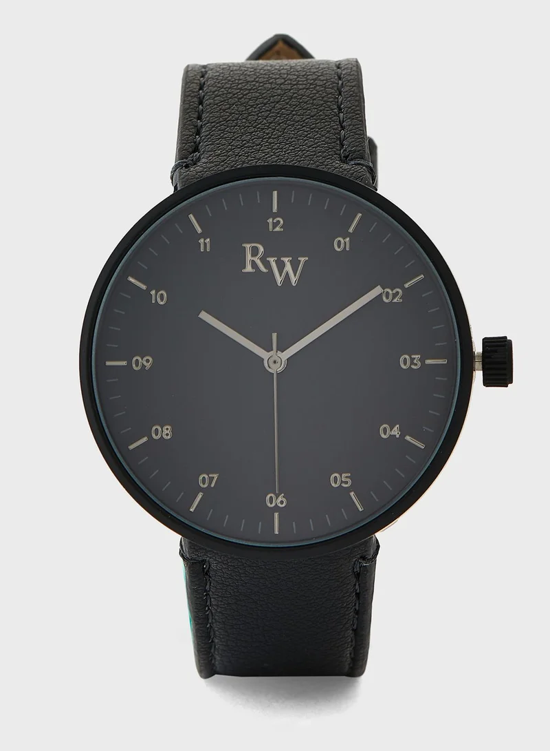 Robert Wood Minimal Analogue Dress Watch