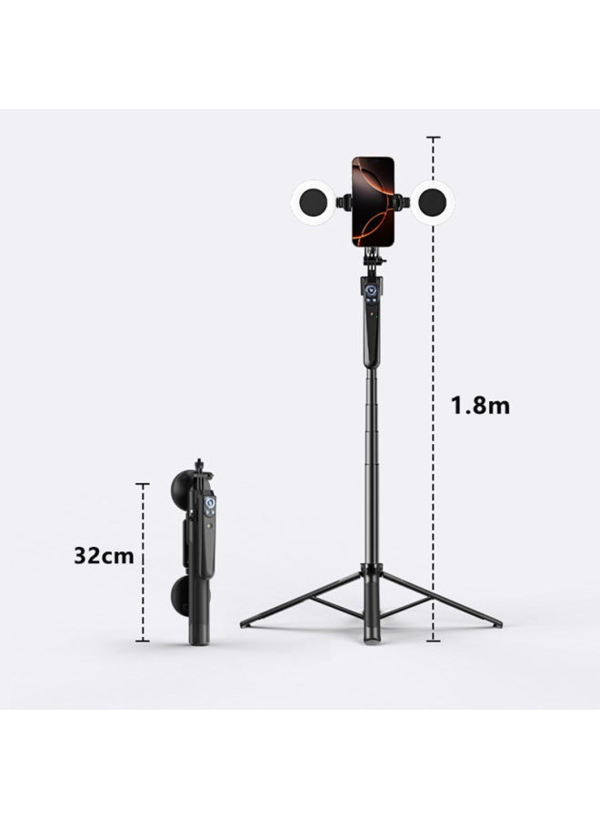 Neutral New Ai Face Recognition Intelligent Follow-up Pan-tilt Aluminum Alloy One-button Pop-up Quadrangle Bluetooth Camera Stabilizer - Image 5