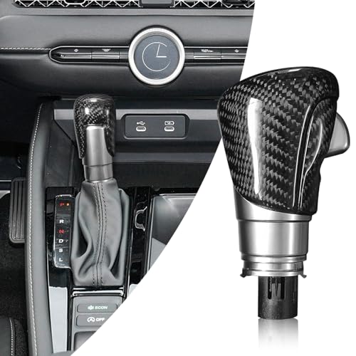 BLAKAYA Compatible with Carbon Fiber Gear Shift Knob Head Cover Automotive Shift Lever Modified Decoration for Honda Accord 20182023 Black - Image 1