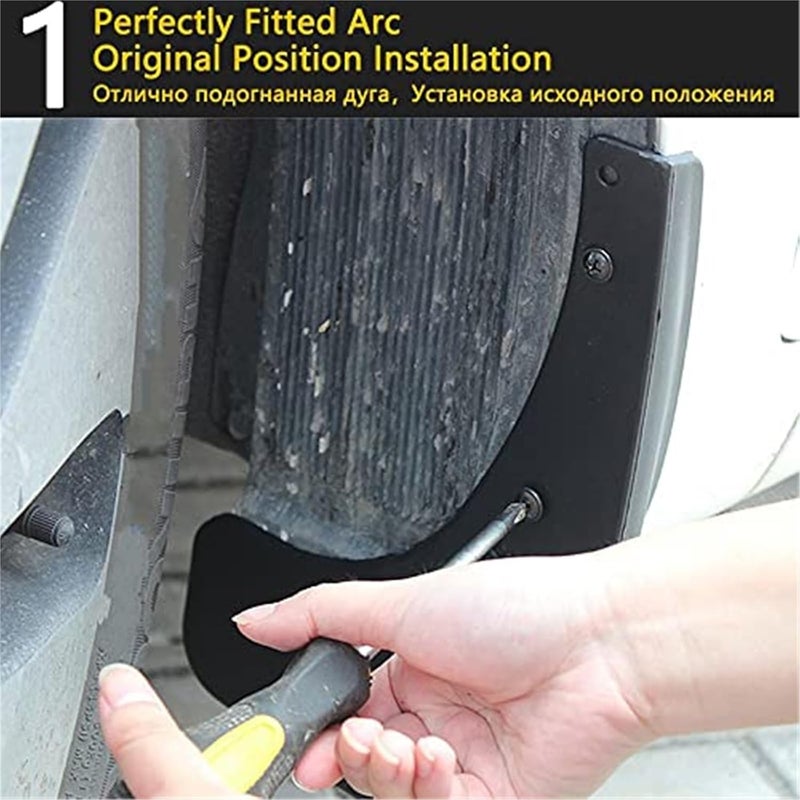 QASULER Car Mudguards for Chery Arrizo 5 - Image 4