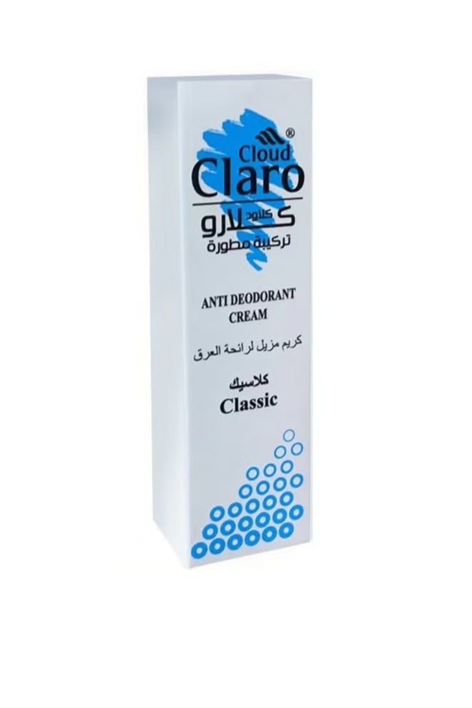 Claro Cloud Claro Classic Deodorant Cream 20ml 