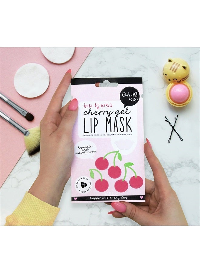 Oh K! Oh K Hydrogel Lip Mask, Cherry  - Image 2