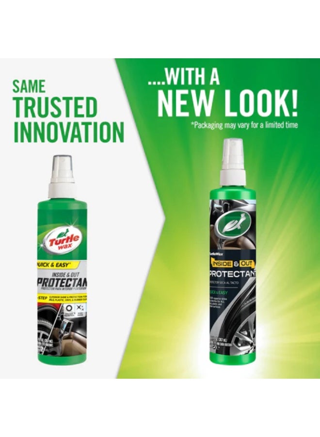 Turtle wax Quick & Easy Inside & Out Protectant 307 ML - Image 5