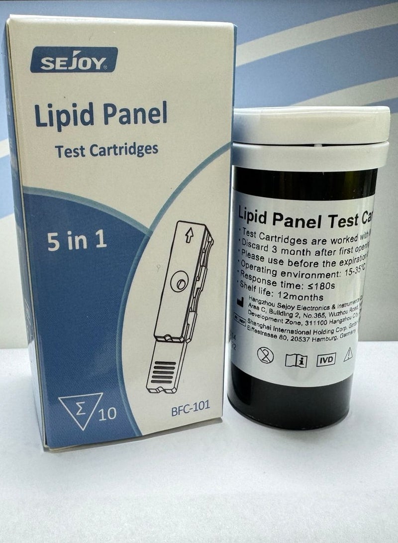 SEJOY Lipid Panel Test Strips
