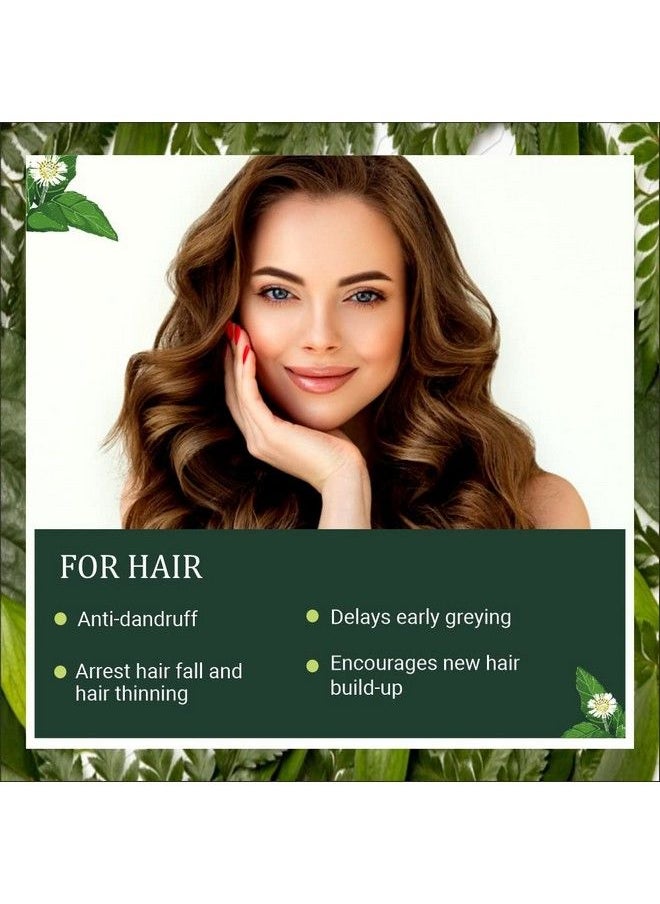 Indus Valley Bhringraj Powder ; Eclipta Alba And Amla Powder ; Indian Gooseberry For Skin And Hair Care (100G+100G= 200G)  - Image 4