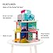 Stokke MuTable Heroes Playhouse Includes Superhero Cave Firehouse Adventure House Police Station Made of Wood ScrewFree Assembly - Image 4