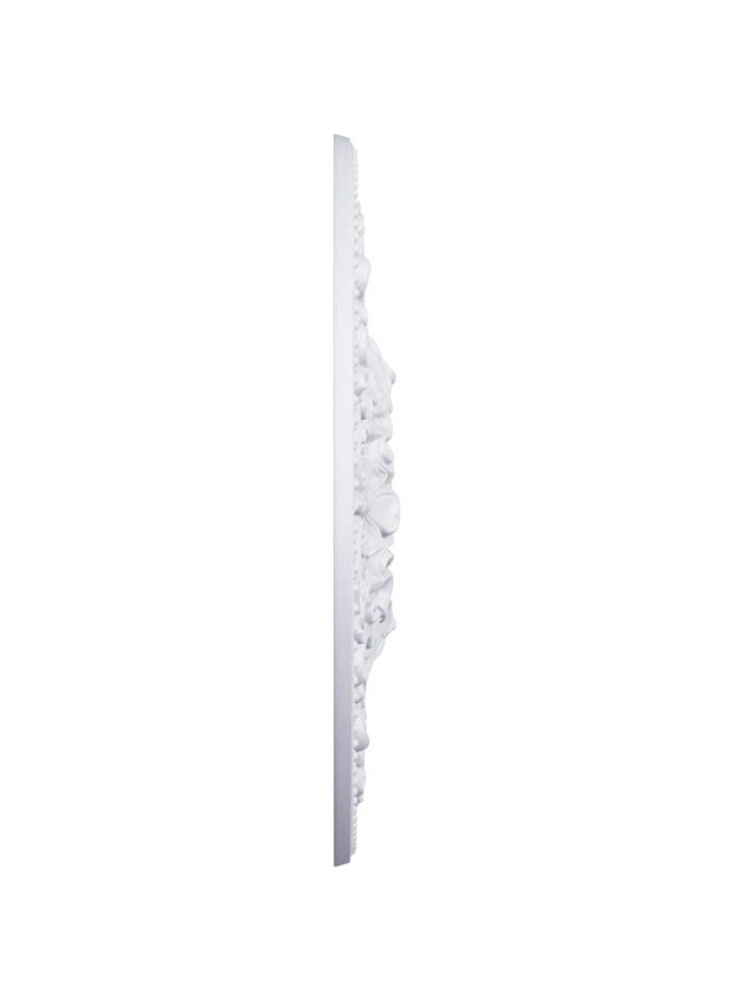 Ekena Millwork CM23AS Ashley Ceiling Medallion, 23 7/8"OD x 4"ID x 2 1/8"P (Fits Canopies up to 4 3/4"), Factory Primed - Image 3