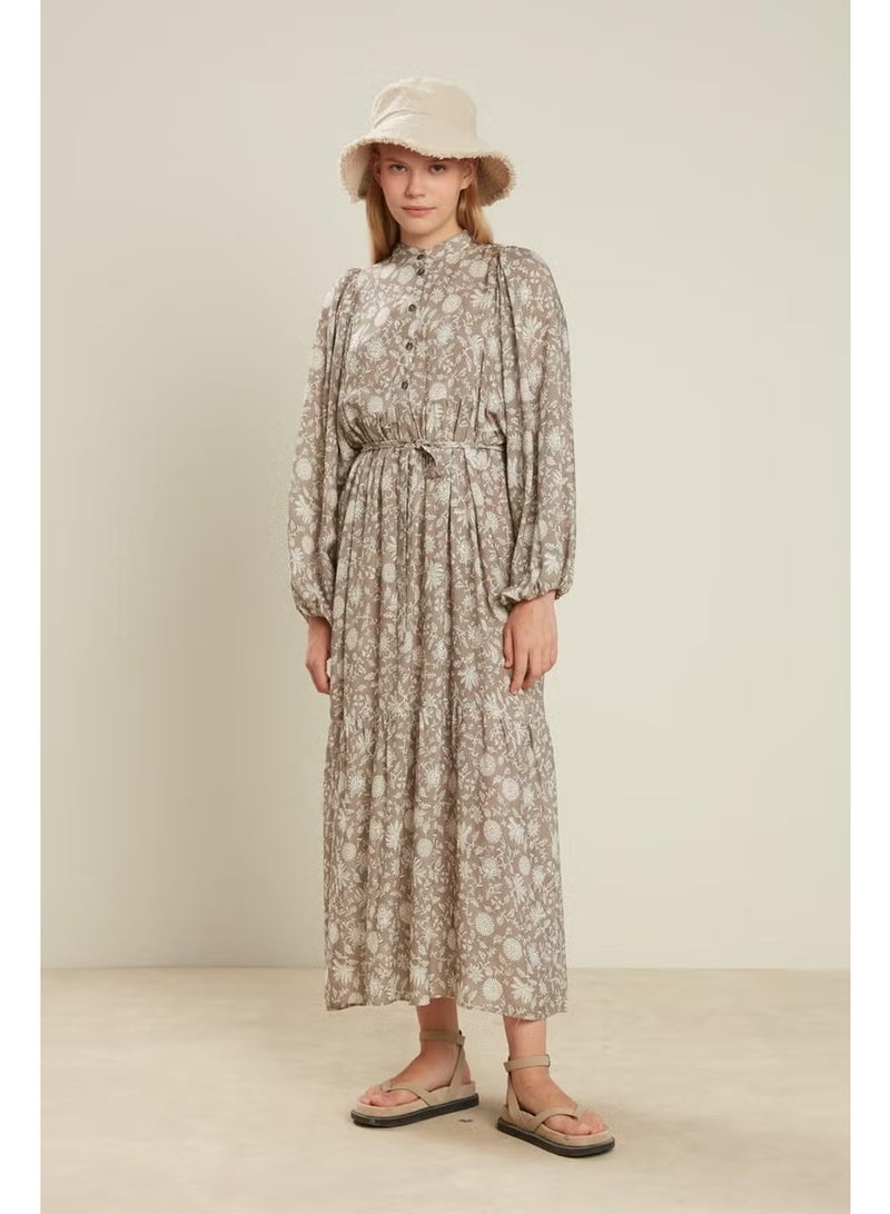 Manuka Floral Tiered Dress - Image 4