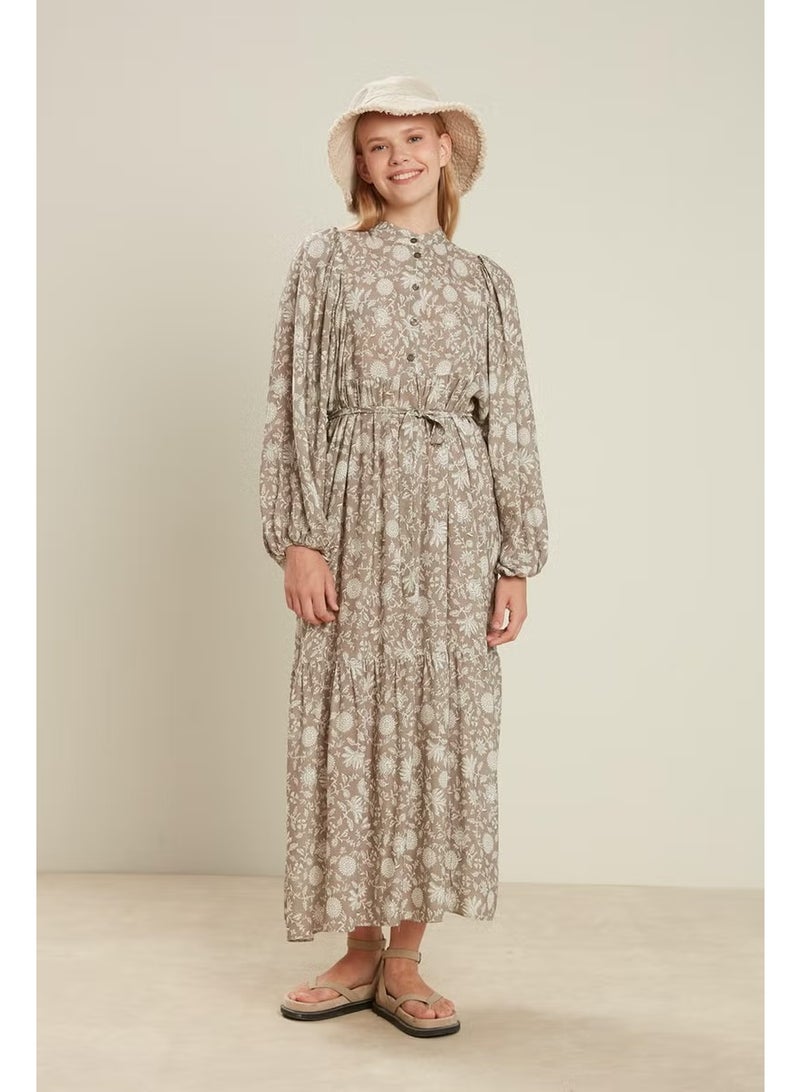 Manuka Floral Tiered Dress - Image 3